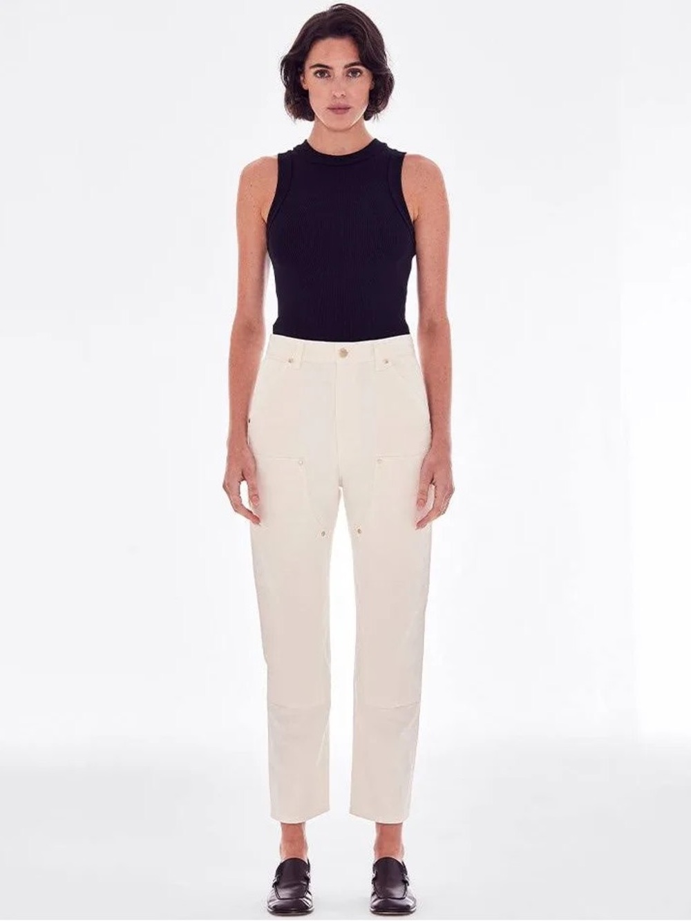 Renggli Slim Fit Workpant in Bone - 25 - Like New